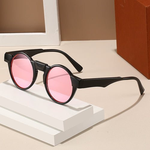 Dame moteriktig lesebrille med innovativt rundt rammedesign Skanto