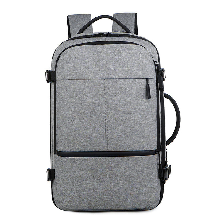 Praktisk laptopsekk med flere rom og innovativ organisering Skanto