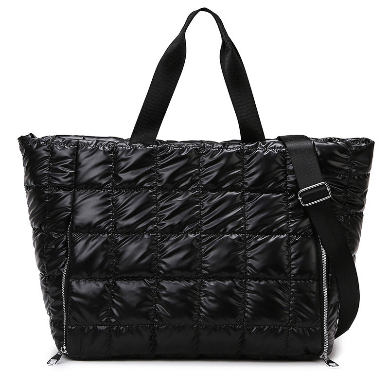 Elegant og Multifunksjonell Puffer-Taske Skanto