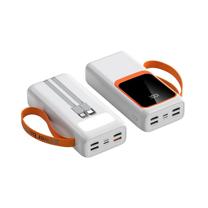 Powerbank med høy kapasitet og hurtigladefunksjon Skanto