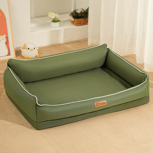 Behagelig minneskum hundeseng