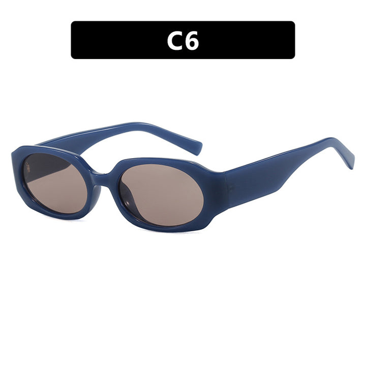 Dame ekstravagant solbrille i stilfull retro-design Skanto
