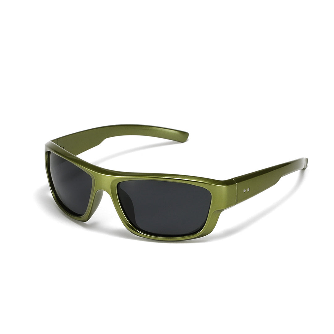 Dame sporty solbriller med bred UV-beskyttelse og lett ramme Skanto
