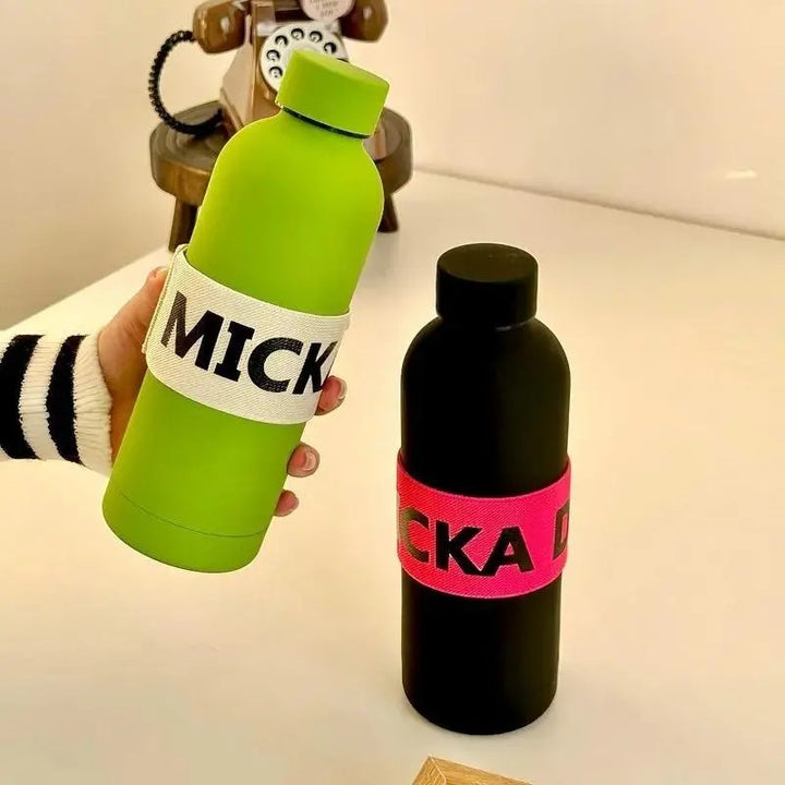 Damen Sportliche Edelstahl-Wasserflasche Skanto