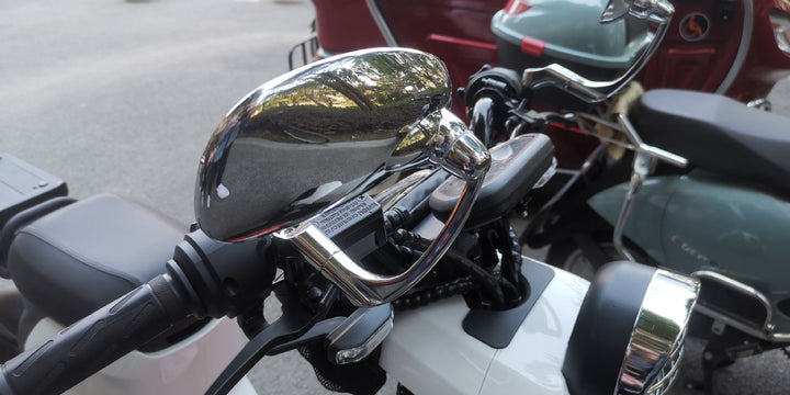 Krombelagte Justerbare Motorsykkel Speil Skanto