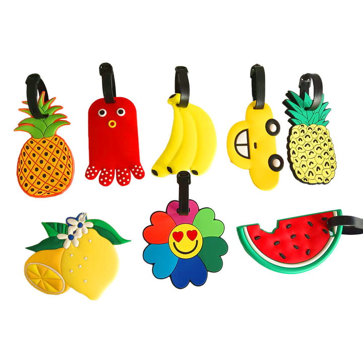 Unisex Playful Flower Shaped Luggage Tag Skanto