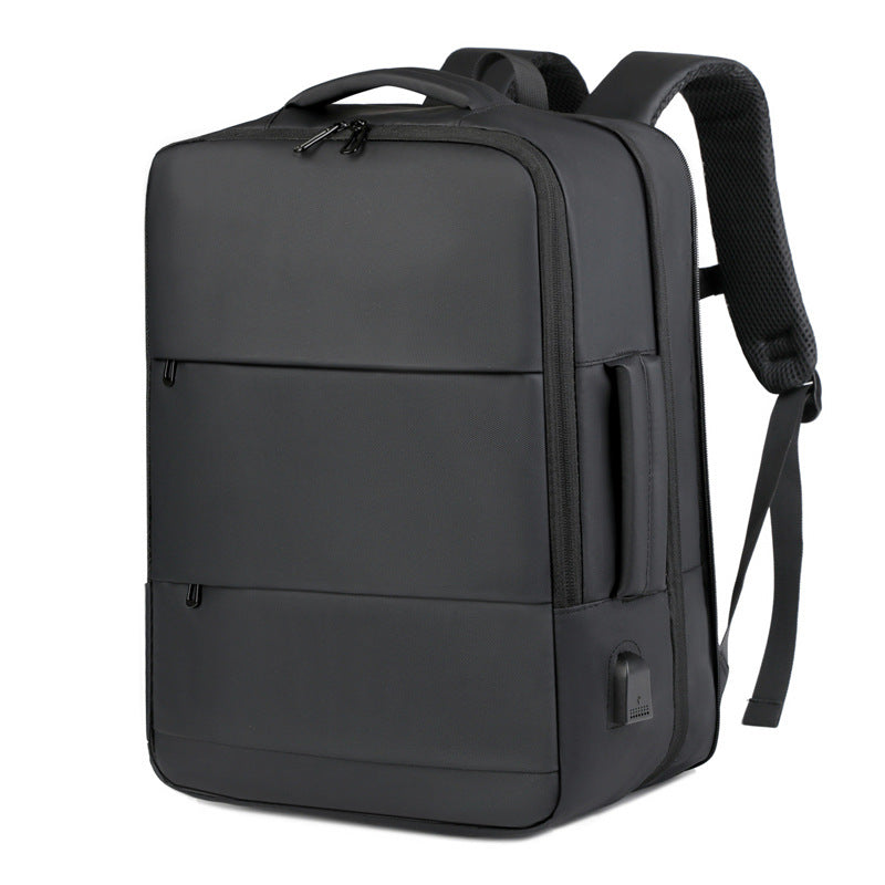 Moderne laptopryggsekk med praktisk usb-tilkobling og innovativt fagssystem Skanto