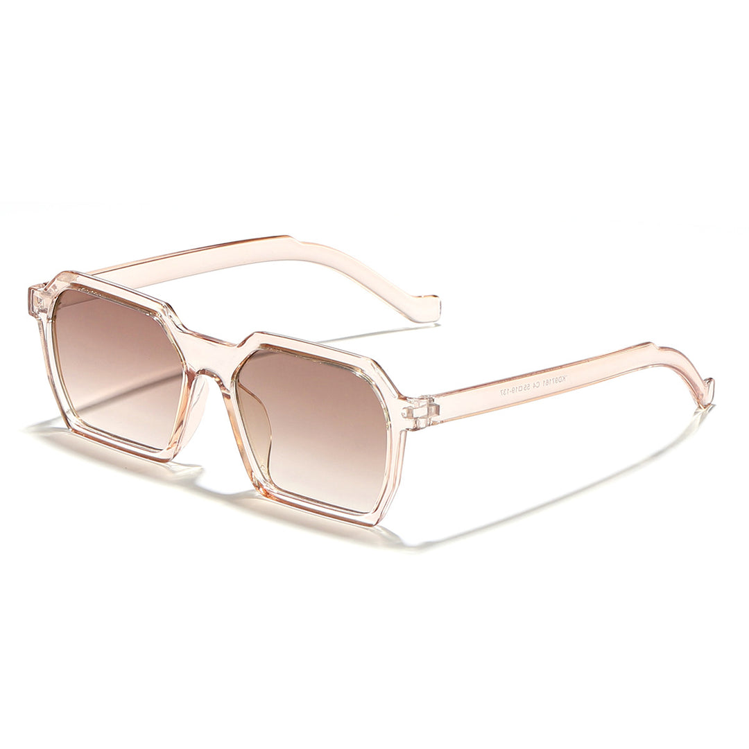 Dame moterik solbrille med innovativt åttekantet design Skanto