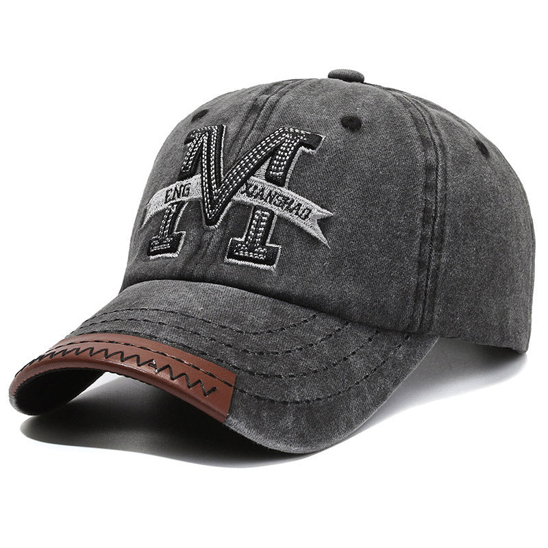Herre Slitt Lapp Baseball Cap Skanto