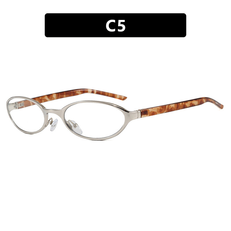 Dame elegant solbrille med beskyttende UV-filter og smal ramme Skanto