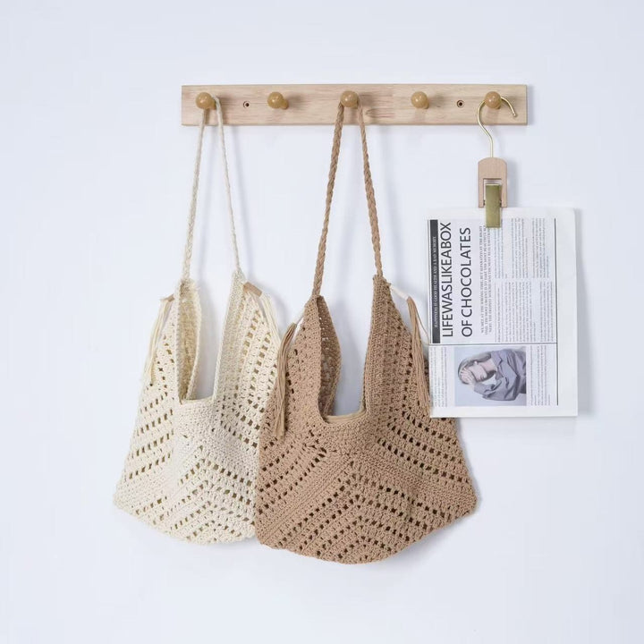 Håndlaget nettbag Skanto