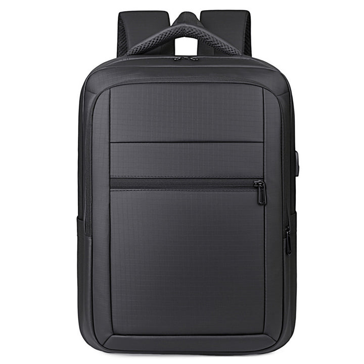 Stylish business backpack with protective pockets and ergonomic carrying system Skanto