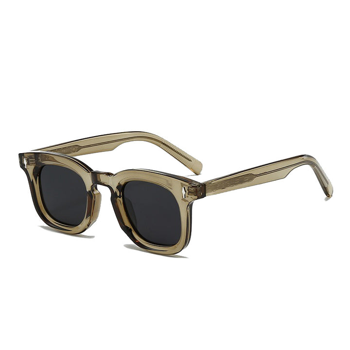 Dame UV-beskyttelse solbriller med moderne acetatrammer Skanto