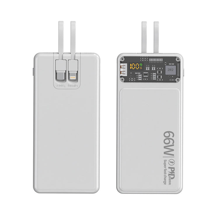 bærbar powerbank med intelligent ladeindikator Skanto