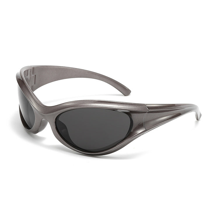 Dame sporty solbriller med aerodynamisk design og UV-beskyttelse Skanto