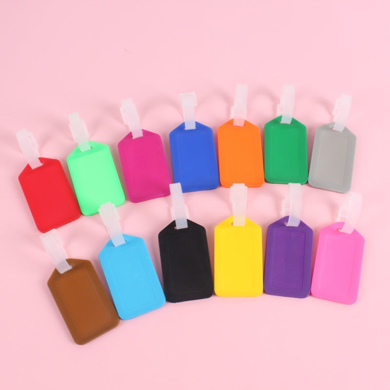Unisex fleksibel silikon bagasjelapp Skanto