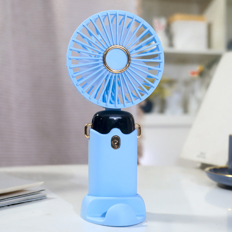Dame Bærbar Mini-vifte med ergonomisk håndtakdesign og justerbar helling Skanto