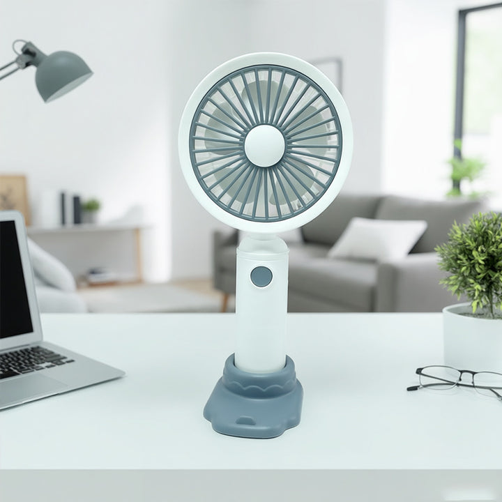 Damer Bærbar Håndvifte med ergonomisk design og USB-lademulighet Skanto