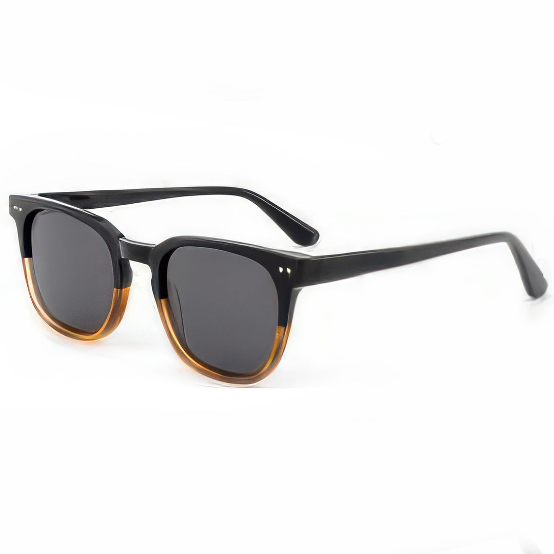 Dame solbrille i moderne, elegante design med høykvalitets plastikkinnramme Skanto