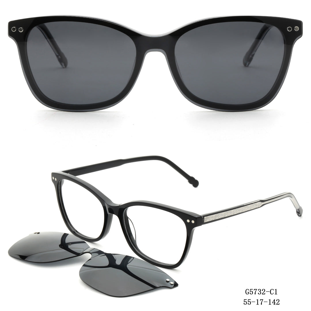Dame solbrille i elegant vintage-design Skanto