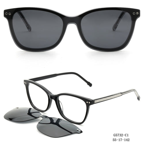 Dame solbrille i elegant vintage-design Skanto
