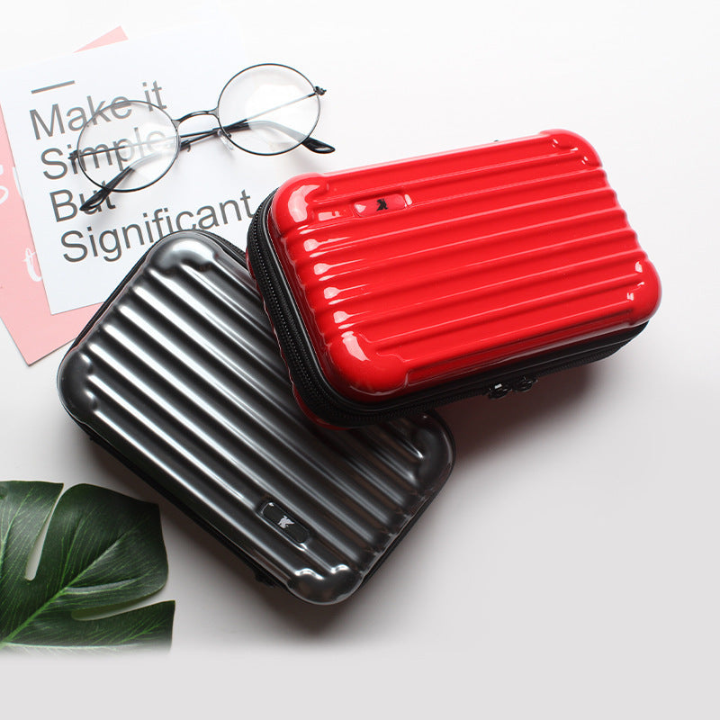 Unisex Slim Hard Shell Cosmetic Storage Case Skanto