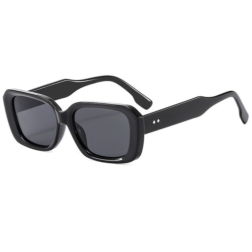 Dame stor firkantet solbrille med robust ramme og UV-beskyttelse Skanto