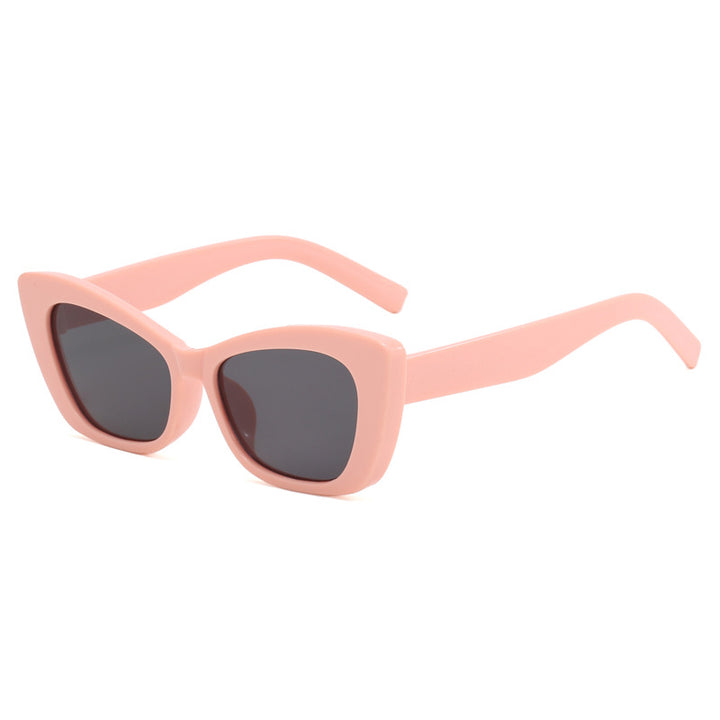 Damer Cat-Eye solbriller med stilige elementer Skanto