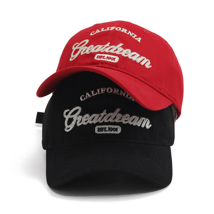 Dame Håndlaget Brodert Baseball Cap Skanto 1784084109