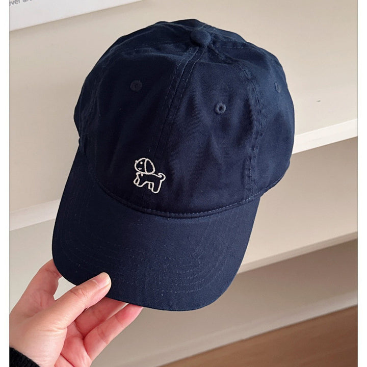 Dame's Casual Bestickt Hund Baseball Cap Skanto