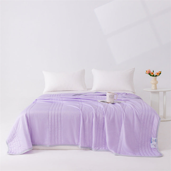 Cooling Ice Silk Summer Blanket – Lightweight, Washable, Soft Quilt for Babies & Adults | Skanto