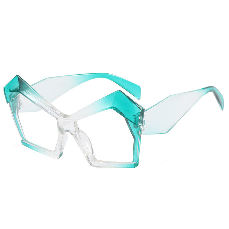 Dame geometrisk designerbrille Skanto