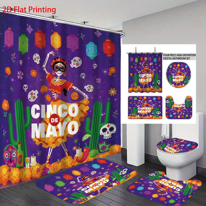 Cinco de Mayo-tema komplett baderomssett Skanto