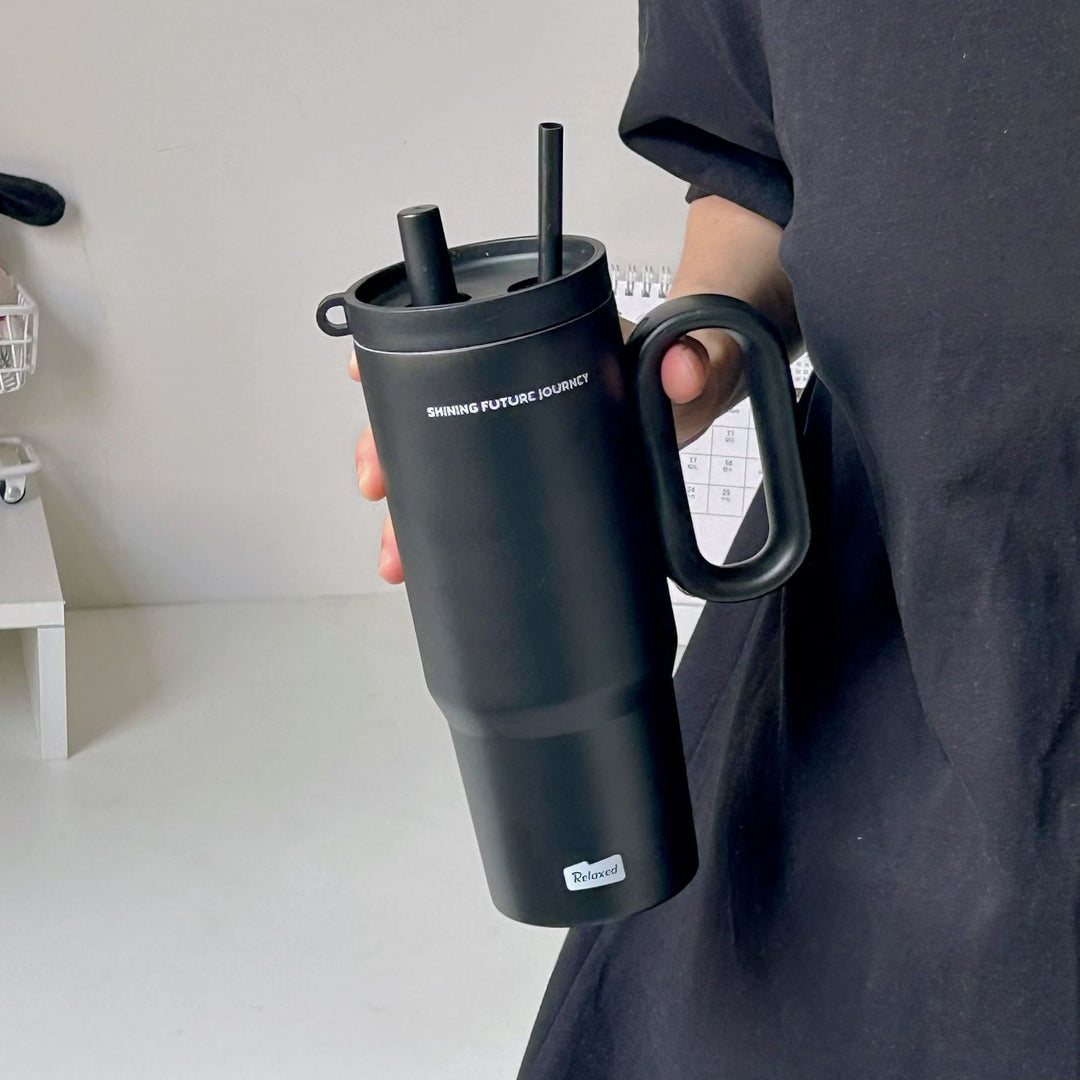 Damen Thermobecher mit praktischem Doppeltrinksystem Skanto