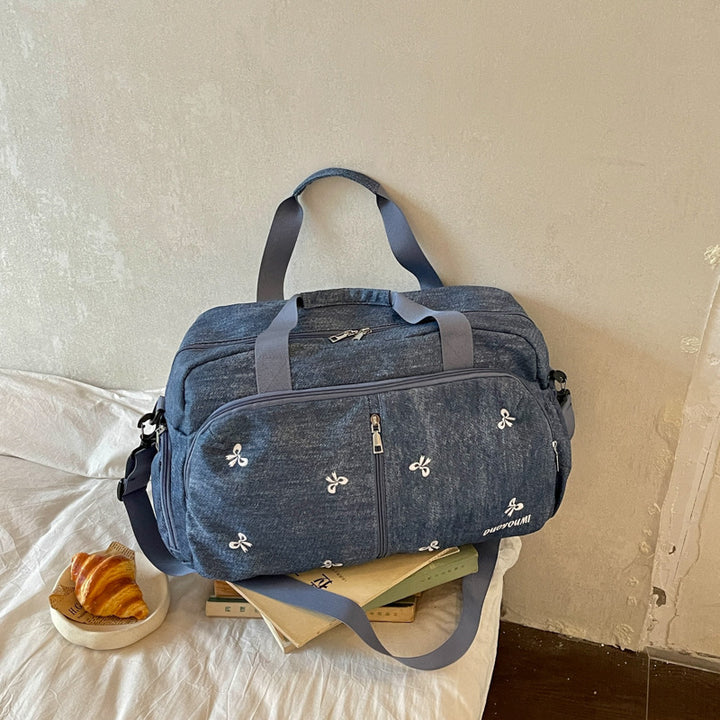 Dame romslig sport- og reiseveske med elegante detaljer Skanto