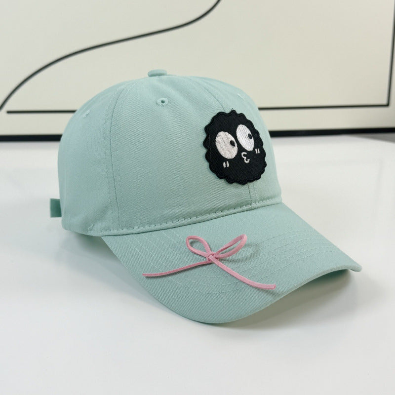 Kvinners søte karakter broderte baseball cap Skanto
