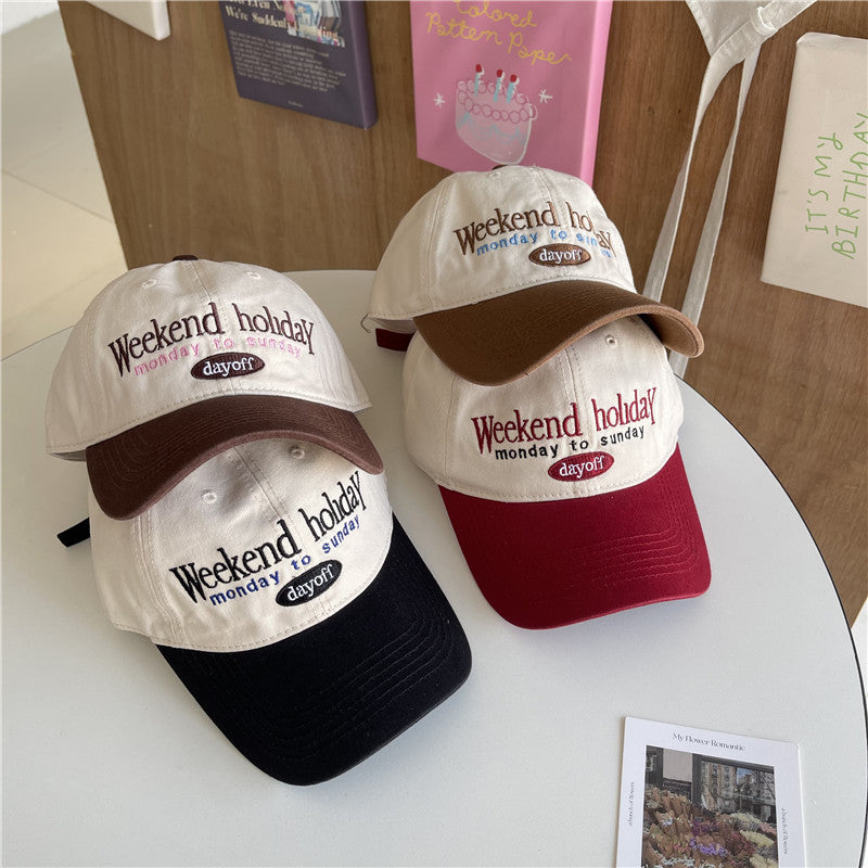 Kvinnenes broderte casual caps Skanto 1783922809