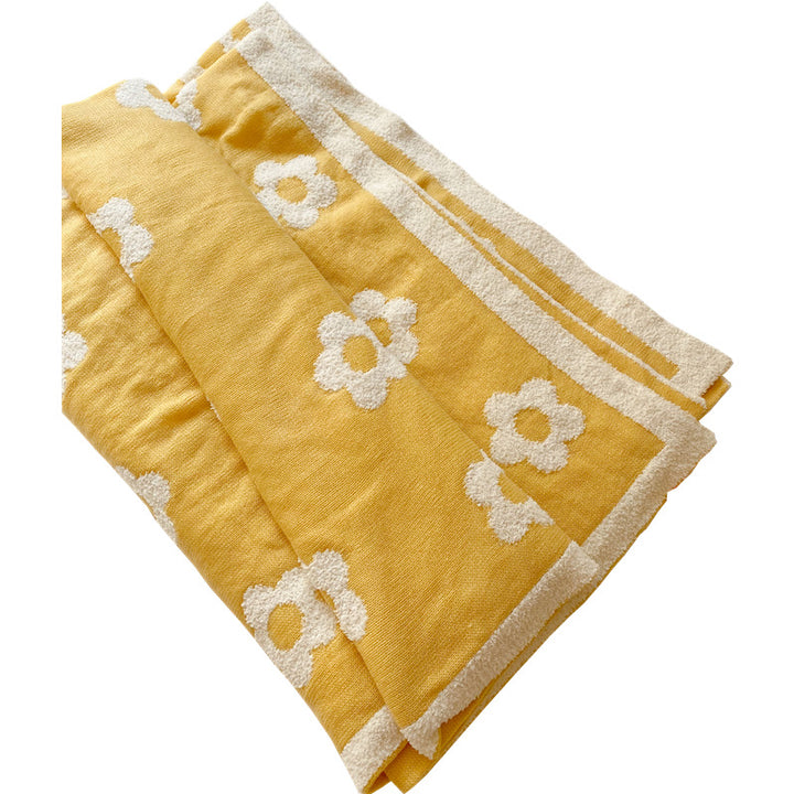 Unisex Koselig Teppe med Blomsterdesign Skanto