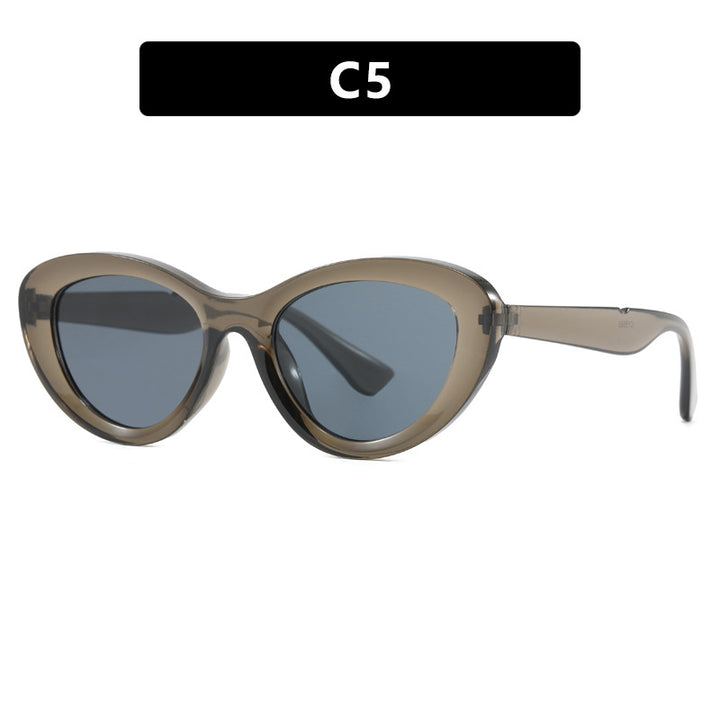 Dame Cat-Eye solbriller i unikt design Skanto