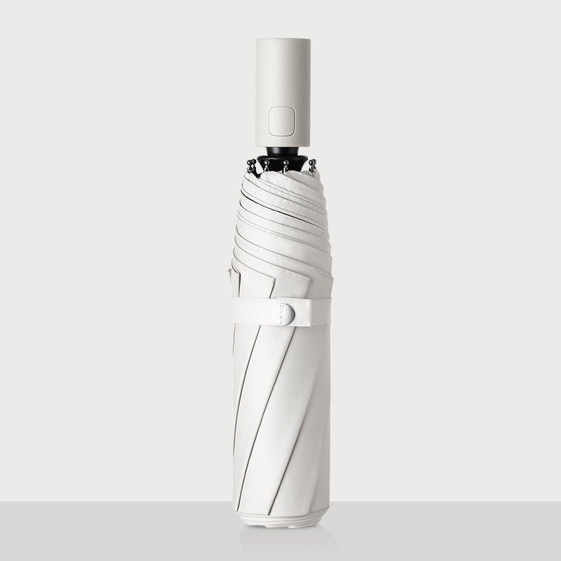 Dame Automatisk sammenleggbare paraply med ergonomisk design og vindresistent teknologi Skanto