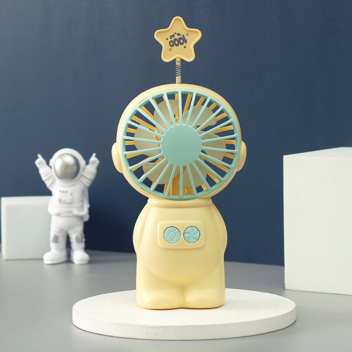 Unisex Bærbar Mini-vifte i lekent figurdesign Skanto