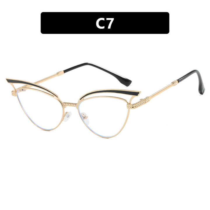 Dame Cat-Eye Briller med filigran designelement Skanto
