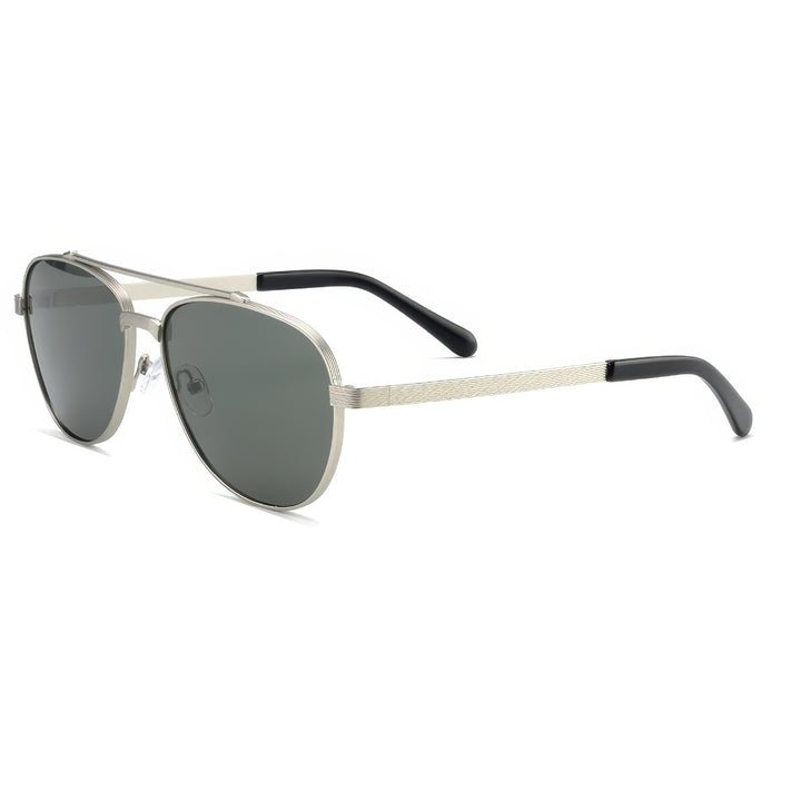 Dame solbriller i elegant aviator-design med polariserte linser Skanto