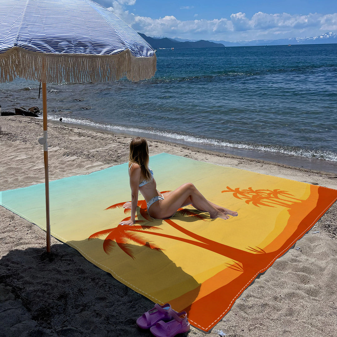 Mandala Design Strandmat Skanto