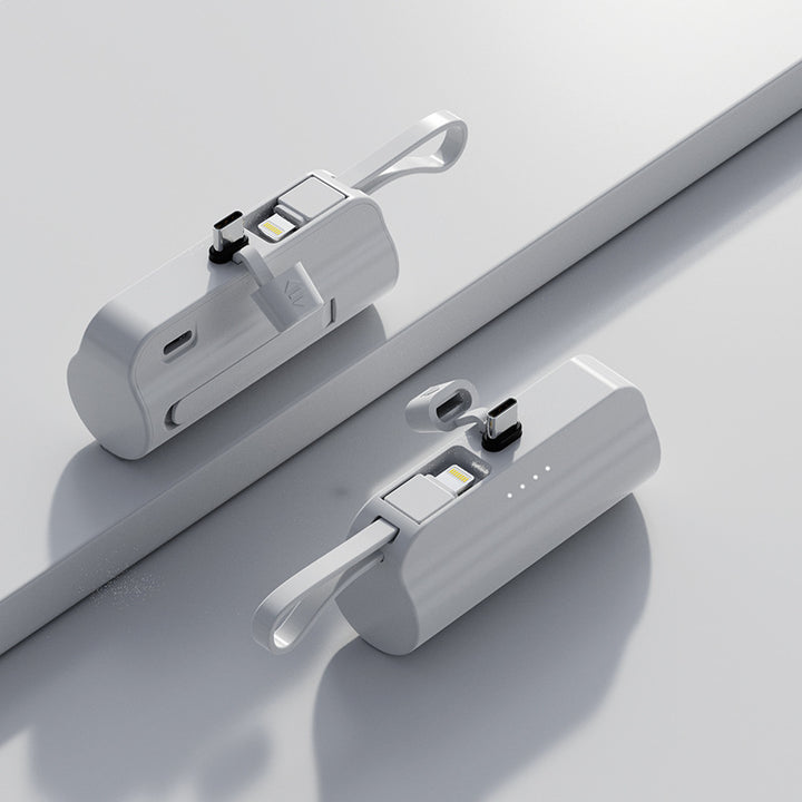 Bærbar powerbank med multifunksjonelle ladekontakter og digital skjerm Skanto