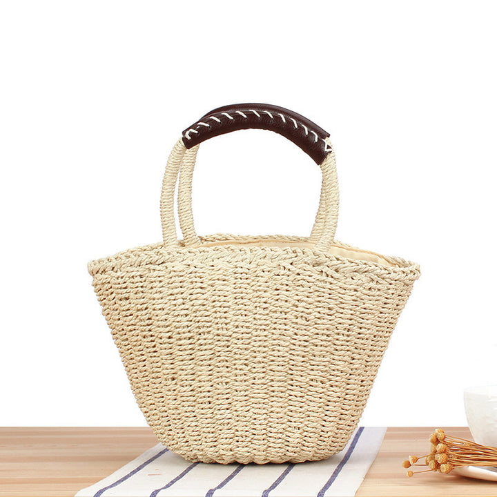 Natural Woven Tote Bag Skanto