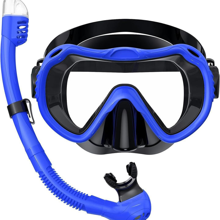 Tauchmaske med Fit-teknologi og ergonomisk snorkel Skanto