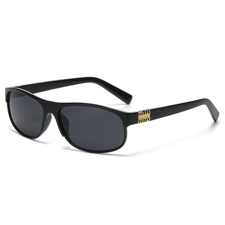Dame fashion solbriller med polarisert glass og stilfull ramme Skanto