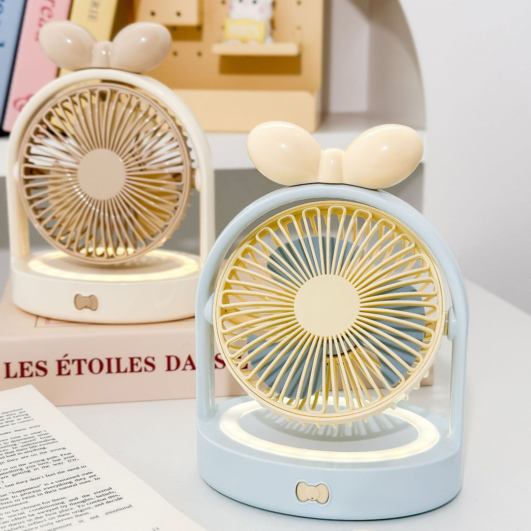 Compact table fan in creative design Skanto
