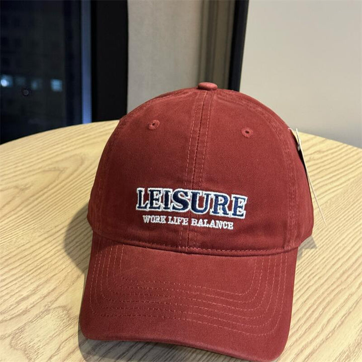 Kvinne Brodert Fritid Caps Skanto
